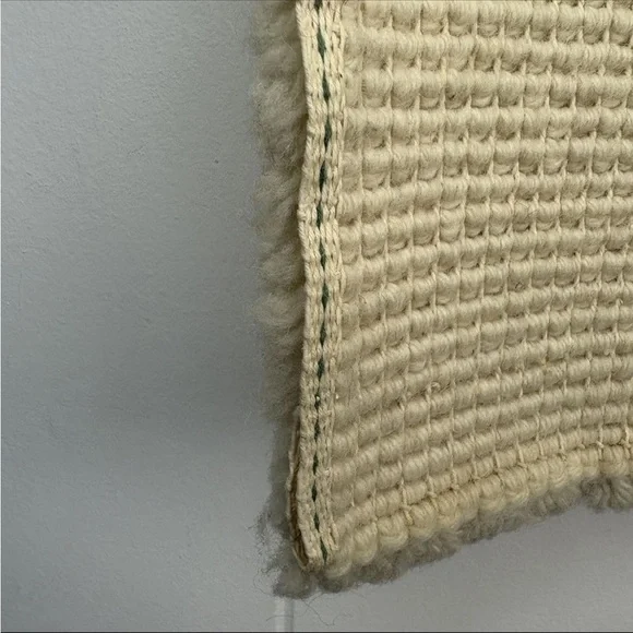 🌹Vintage Shillcraft Rose Weave Handmade Wall Hanging Mid Century Modern Rug Art - Picture 5 of 8